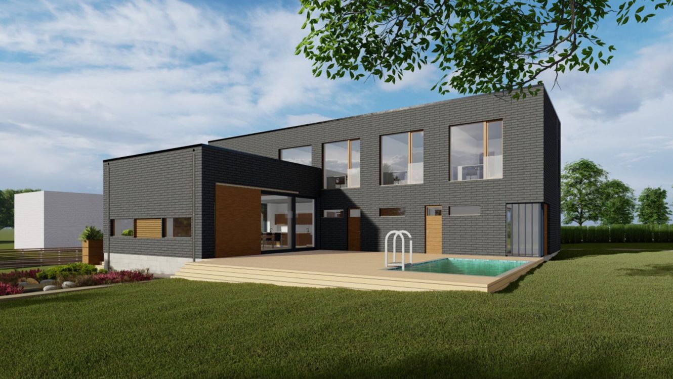 Family residence at Alpikanni 6 in Viimsi, design 2021